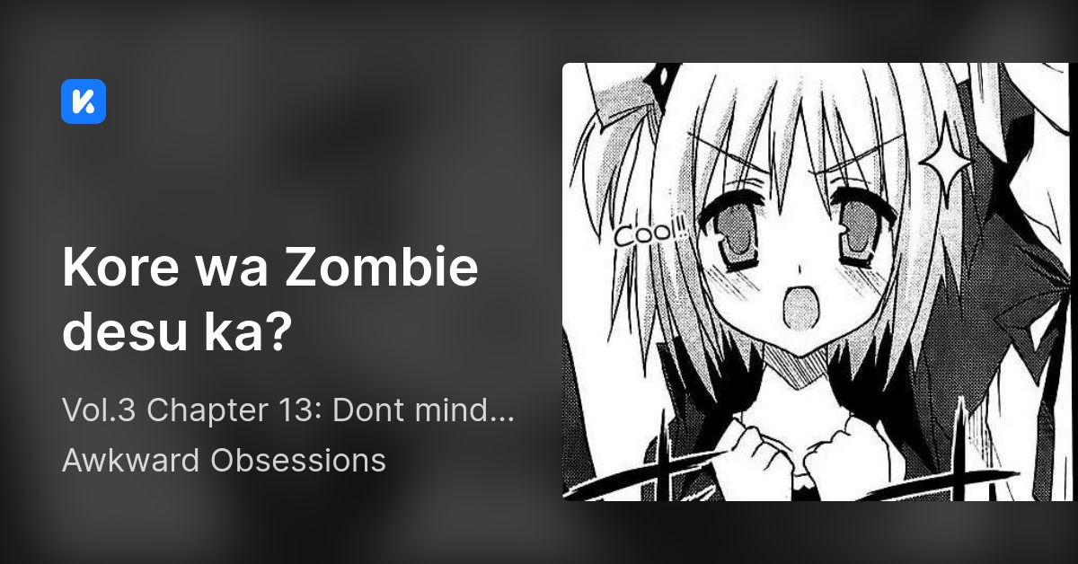 Kore Wa Zombie Desu Ka? Manga Chapter 8