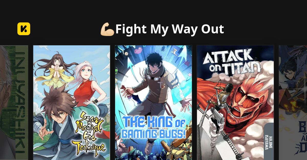 💪🏻Fight My Way Out | Read The Latest Manga, Manhua, Webtoon and Comics ...