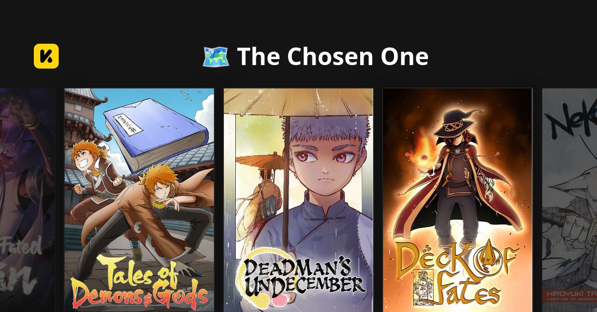 🗺️ The Chosen One | Read The Latest Manga, Manhua, Webtoon and Comics ...