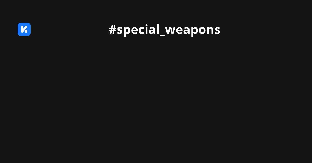 INKR Studio • #special_weapons