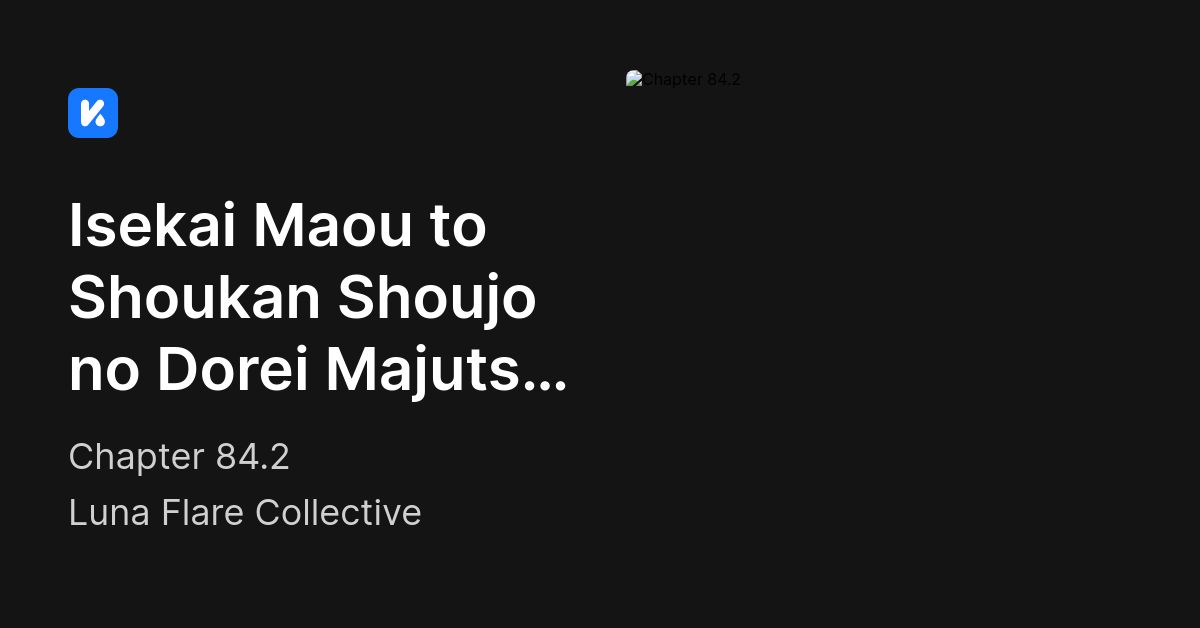 Isekai Maou To Shoukan Shoujo Dorei Majutsu 101.1
