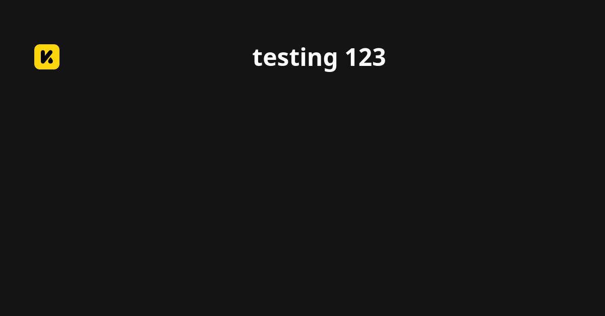testing 123 | Read The Latest Manga, Manhua, Webtoon and Comics on INKR!