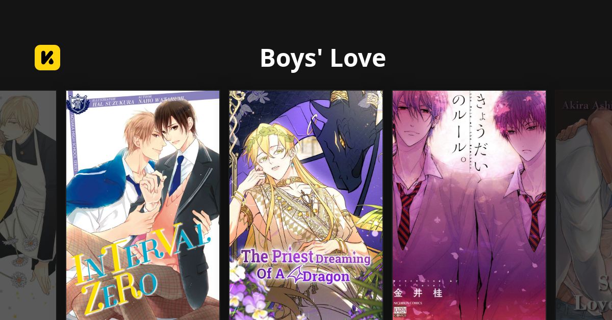 Boys' Love | Read The Latest Manga, Manhua, Webtoon and Comics on INKR!