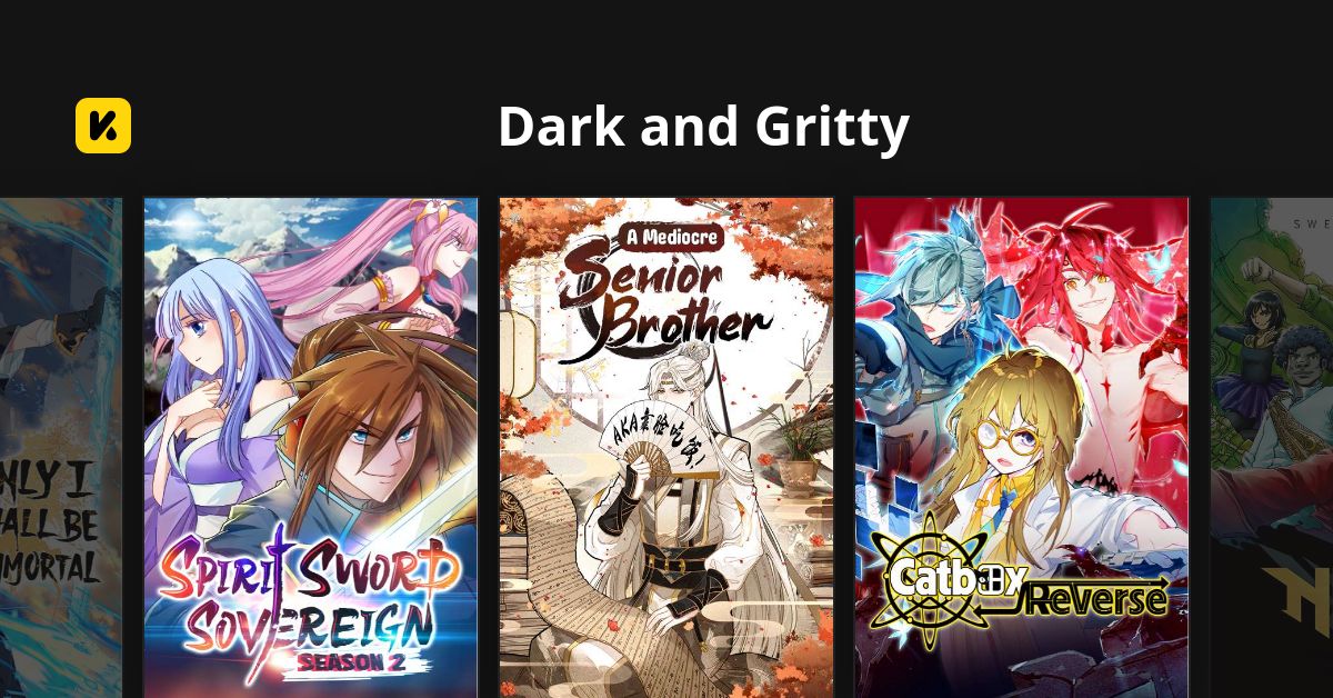 Dark and Gritty | Read The Latest Manga, Manhua, Webtoon and Comics on ...