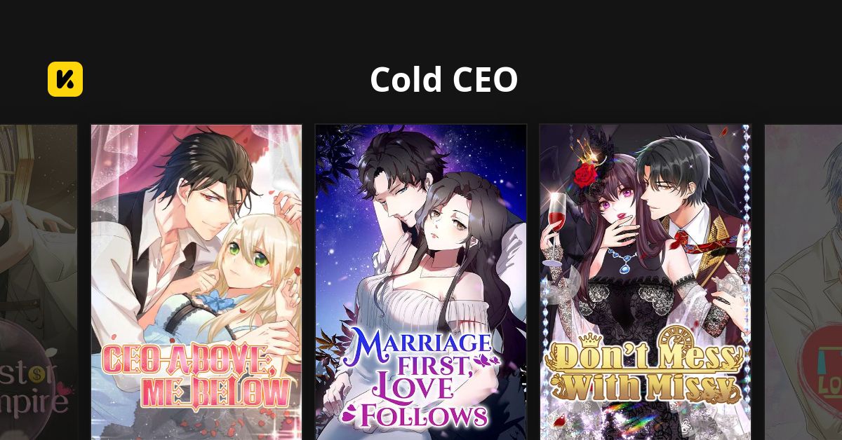 Cold CEO | Read The Latest Manga, Manhua, Webtoon and Comics on INKR!