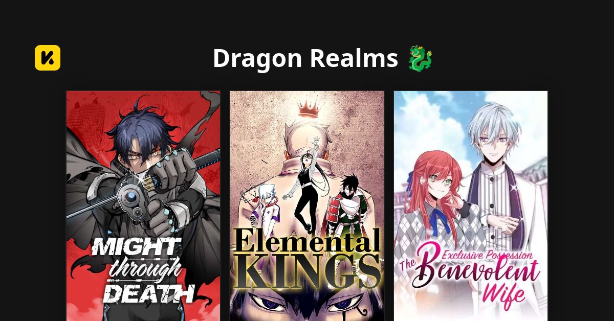 Dragon Realms 🐉 | Read The Latest Manga, Manhua, Webtoon and Comics on ...