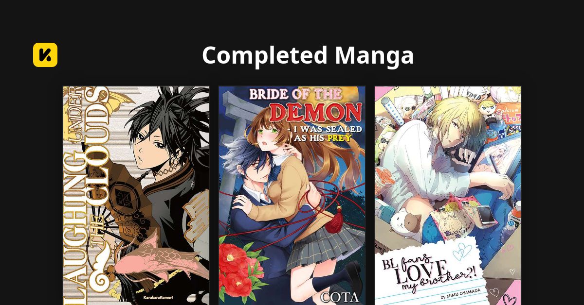 Completed Manga | Read The Latest Manga, Manhua, Webtoon and Comics on ...