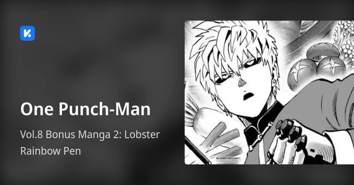 One PunchMan • Vol.8 Bonus Manga 2 Lobster