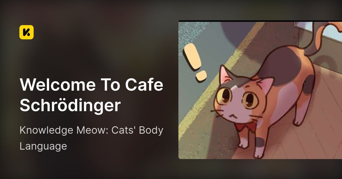 Knowledge Meow Cats Body Language • Welcome To Cafe Schrödinger