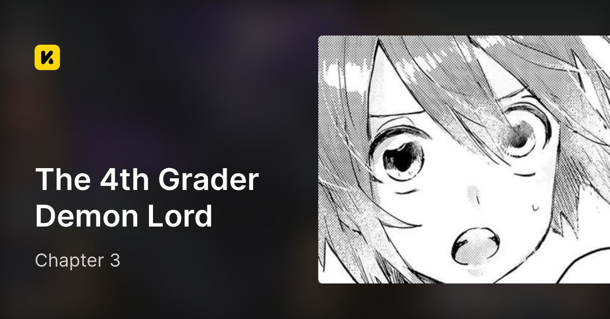 Chapter 3 • The 4th Grader Demon Lord