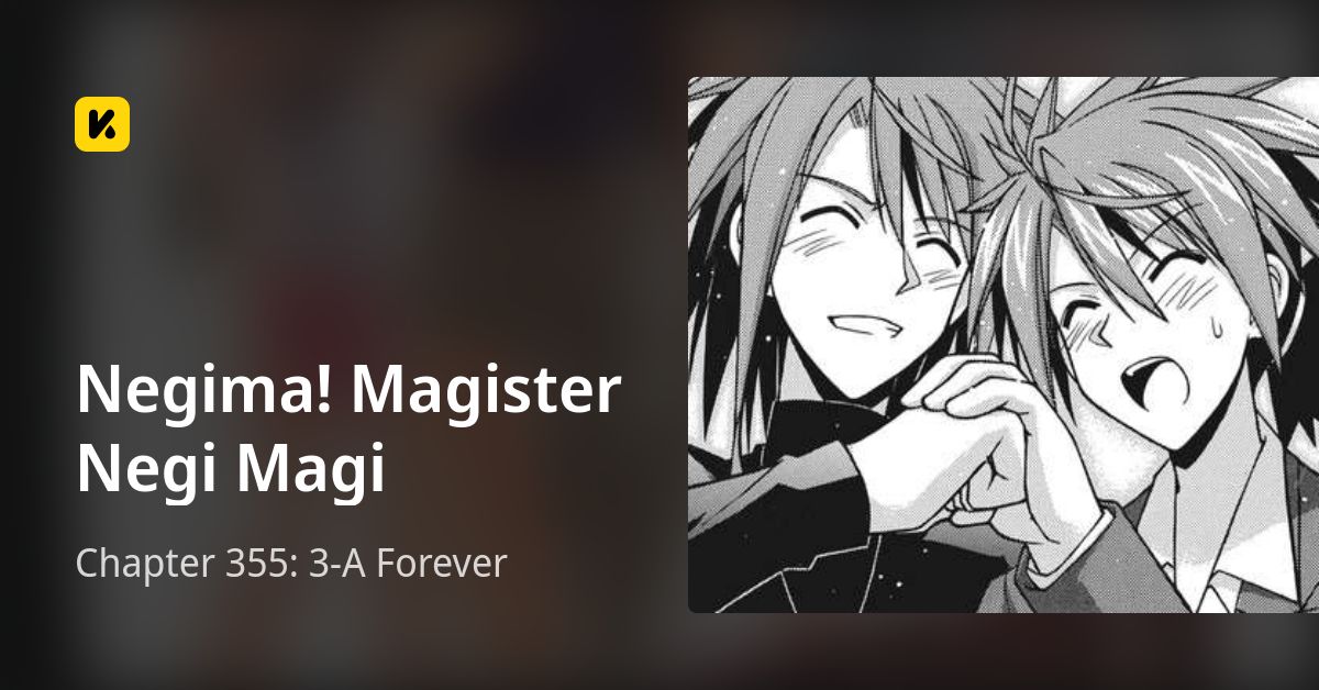 Chapter 355: 3-A Forever • Negima! Magister Negi Magi